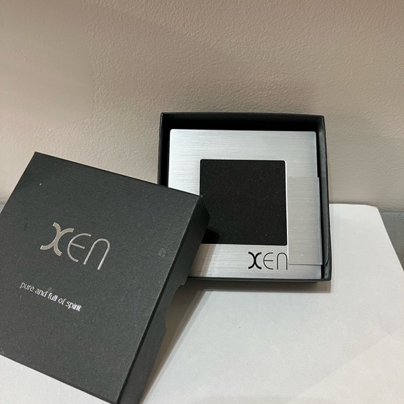 Xen Stainless and Diamond Ring Size 6 - Picture 4 of 6